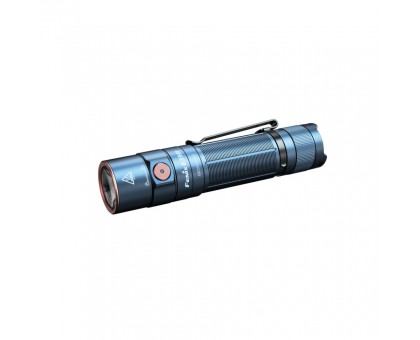 Яскравий ручний ліхтар Fenix E35R блакитний – лімітована серія
