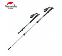 Трекінгова палиця 3-сек. Naturehike Women 6061 AL NH17D001-Z, 57-120 см, алюміній, зелена