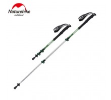 Трекінгова палиця 3-сек. Naturehike Women 6061 AL NH17D001-Z, 57-120 см, алюміній, зелена
