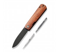 Ніж складаний Civivi Sendy Guibourtia Wood C21004A-2