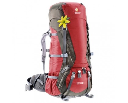 Рюкзак Deuter Aircontact SL, 60 + 10 л, cranberry-stone