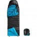 Naturehike CW400 NH18C400-D: Пуховий спальник L, чорно-блакитний