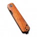 Civivi Sendy C21004A-2: Надійний складаний ніж з Guibourtia Wood