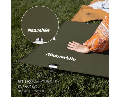 Ліжко складане Naturehike XJC05 темно-зелене: Oxford/алюміній, комфорт