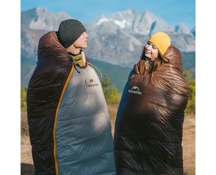 Теплий спальник Naturehike Snowbird з натуральним пухом 400г, L Теплий спальник Naturehike Snowbird з натуральним пухом 400г, L