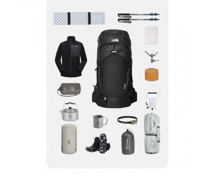 Туристичний рюкзак Naturehike Helium 70л: комфорт та об'єм для пригод!