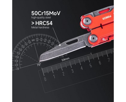 Мультитул Nextorch Pioneer MT20 червоний – універсальний та надійний