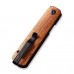 Civivi Sendy C21004A-2: Надійний складаний ніж з Guibourtia Wood