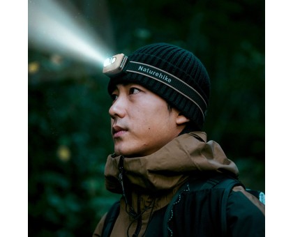 Потужний налобний ліхтар Naturehike CNK2450ZM015 пісочний Потужний налобний ліхтар Naturehike CNK2450ZM015 пісочний