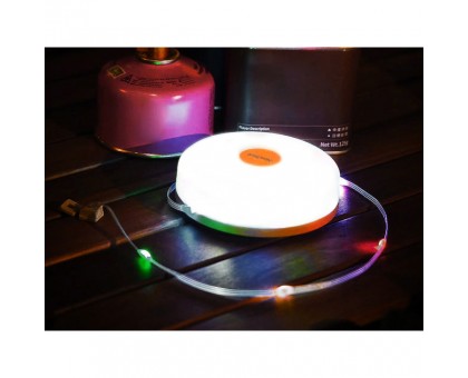 Кемпінговий ліхтар-гірлянда NexTool Milky Way RGB (7 метрів) – ваш кемпінг
