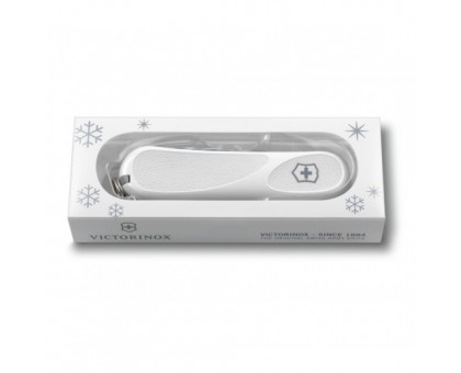 Ніж Victorinox EvoGrip 10 White Christmas 2.3803.C77