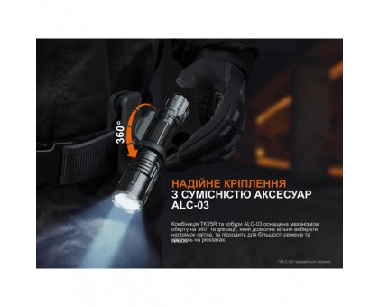 Купити Ліхтар Fenix TK25R: потужний ручний ліхтар для полювання та туризму