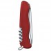 Складной нож Victorinox CHEESE MASTER 111мм/8функ/крас.мат /волн/lock/штоп/вилка