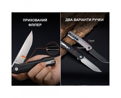 Елегентний пофноформатний складаний Ніж Ruike P166-AK від Ruike