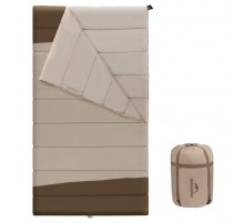Спальний мішок двомісний Naturehike CNK2300019, коричневий