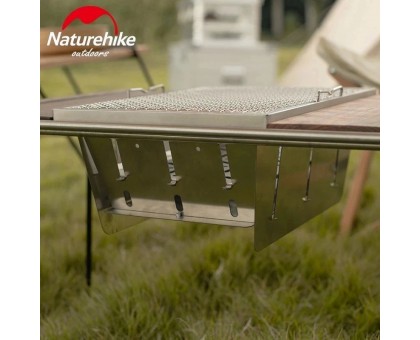 Гриль портативний Naturehike Picnic BBQ Grill NH20CJ006, р-р L, сталь