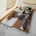 Одинарний надувний матрац Naturehike 95 мм з вбудованою помпою