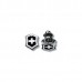 Значок "Swiss emblem" чорний (бонусний)