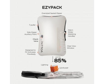 Flextail EZY PACK+PUMP SET: Вакуумний набір 2 пакети + насос
