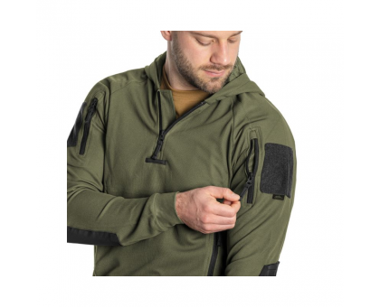 Кофта Helikon-Tex RANGE HOODIE олива: тактичний комфорт з TopCool