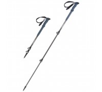 Трекінгова палиця Naturehike NH17D017-D, 56-120 см, чорна