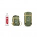 Naturehike LW180 Mini XL: Спальний мішок темно-зелений, лівий