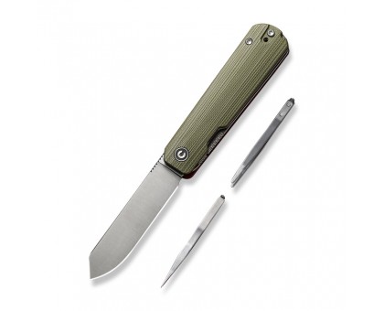 Ніж складаний Civivi Sendy Milled Green/Red C21004B-1 Ніж складаний Civivi Sendy Milled Green/Red C21004B-1