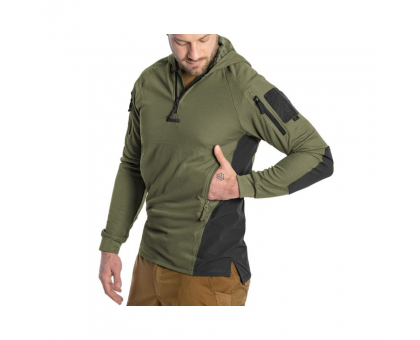 Кофта Helikon-Tex RANGE HOODIE олива: тактичний комфорт з TopCool