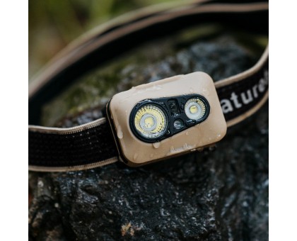 Потужний налобний ліхтар Naturehike CNK2450ZM015 пісочний Потужний налобний ліхтар Naturehike CNK2450ZM015 пісочний
