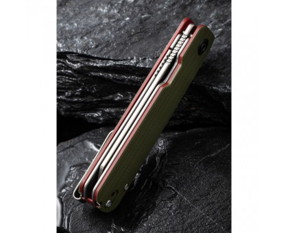 Ніж складаний Civivi Sendy Milled Green/Red C21004B-1 Ніж складаний Civivi Sendy Milled Green/Red C21004B-1