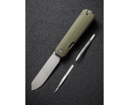 Ніж складаний Civivi Sendy Milled Green/Red C21004B-1 Ніж складаний Civivi Sendy Milled Green/Red C21004B-1