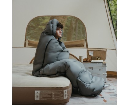 Спальний мішок Naturehike Clear Sky з капюшоном, сірий Спальний мішок Naturehike Clear Sky з капюшоном, сірий
