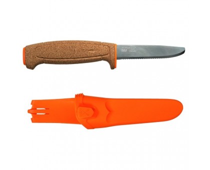 Ніж Morakniv Floating Serrated Knife, нержавіюча сталь, пробкова ручка, 13131