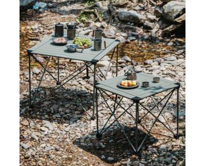 Складаний стіл Naturehike CNK2450JJ013 L алюміній сірий