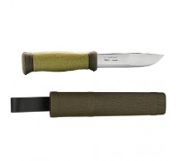 Ніж Morakniv Outdoor 2000 Green Нержавіюча сталь Зелений колір
