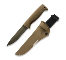 Ніж Peltonen M07 Ranger Puukko, покриття cerakote FDE, coyote