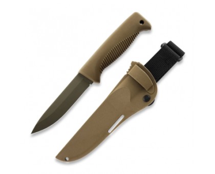 Ніж Peltonen M07 Ranger Puukko Cerakote FDE Coyote – Фінський Оригінал Puukko