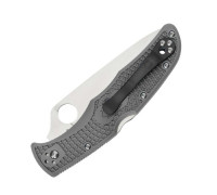 Ніж складний Spyderco Endura 4 FRN Flat Ground сірий (C10FPGY)
