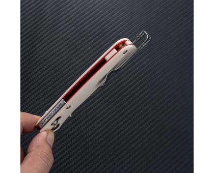 Ніж складаний SRM Medal 255L-GT2 білий: якість та стиль від SRM