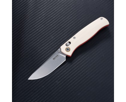 Ніж складаний SRM Medal 255L-GT2 білий: якість та стиль від SRM