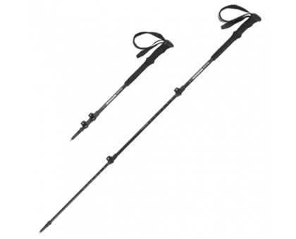Надійна Трекінгова палиця Naturehike NH17D017-D, 56-120 см, сіра