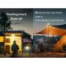 Яскравий кемпінговий ліхтар-гірлянда NexTool Milky Way GW20, біла 20м