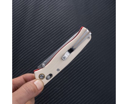 Ніж складаний SRM Medal 255L-GT2 білий: якість та стиль від SRM