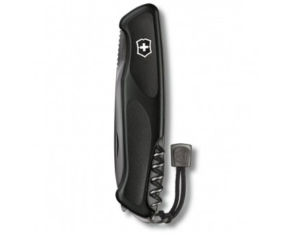 Складной нож Victorinox RANGERGRIP 55 Onyx Black 130мм/3сл/12функ/черн /lock/штоп/пила