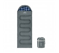 Спальний мішок з капюшоном Naturehike Clear Sky CNK2450WS042, сірий