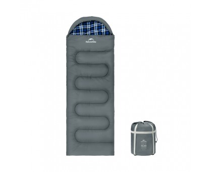 Спальний мішок Naturehike Clear Sky з капюшоном, сірий Спальний мішок Naturehike Clear Sky з капюшоном, сірий