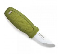 Ніж Morakniv Eldris нержавіюча сталь колір зелений піхви шнурок кресало