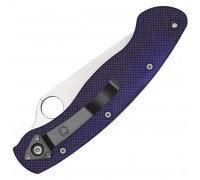 Ніж складний Spyderco Military синій, S110V (C36GPDBL)