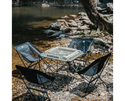 Складаний стіл Naturehike CNK2450JJ013 L алюміній сірий