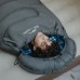 Спальний мішок Naturehike Clear Sky з капюшоном, сірий